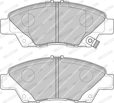 HELLA PAGID 355045551 - Bremžu uzliku kompl., Disku bremzes www.autospares.lv