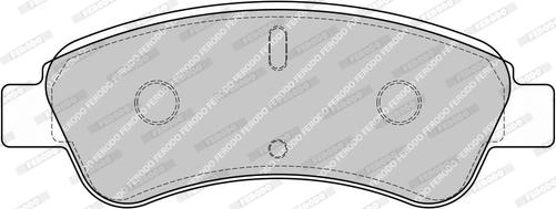 Ferodo FDB4796-D - Bremžu uzliku kompl., Disku bremzes www.autospares.lv