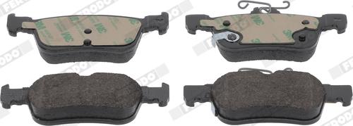 Ferodo FDB4798 - Brake Pad Set, disc brake www.autospares.lv