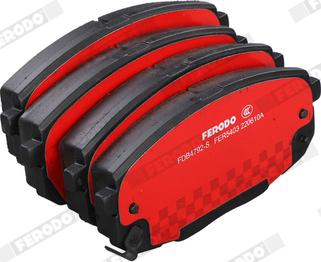 Ferodo FDB4792-S - Bremžu uzliku kompl., Disku bremzes www.autospares.lv