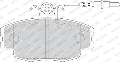 Ferodo FDB4754 - Bremžu uzliku kompl., Disku bremzes www.autospares.lv