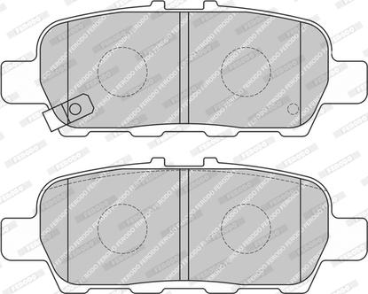 Ferodo FDB4756-D - Тормозные колодки, дисковые, комплект www.autospares.lv