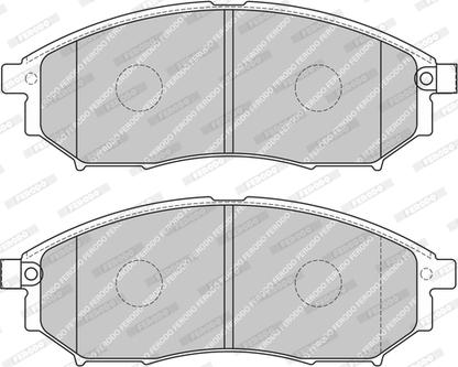 Ferodo FDB4757-D - Brake Pad Set, disc brake www.autospares.lv