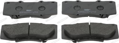 Ferodo FDB4715 - Brake Pad Set, disc brake www.autospares.lv