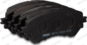 Ferodo FDB4710-D - Bremžu uzliku kompl., Disku bremzes www.autospares.lv