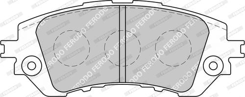 Ferodo FDB4710-D - Bremžu uzliku kompl., Disku bremzes www.autospares.lv