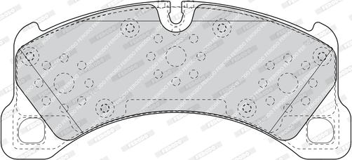 Ferodo FDB4717 - Bremžu uzliku kompl., Disku bremzes www.autospares.lv