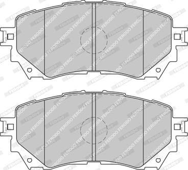 Ferodo FDB4738-D - Bremžu uzliku kompl., Disku bremzes www.autospares.lv