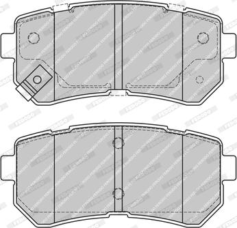 Ferodo FDB4771-D - Brake Pad Set, disc brake www.autospares.lv