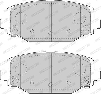 Ferodo FDB4778-D - Bremžu uzliku kompl., Disku bremzes www.autospares.lv