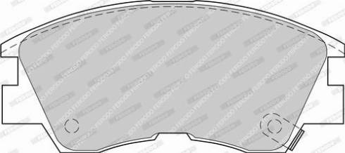 Ferodo FDB556-D - Brake Pad Set, disc brake www.autospares.lv