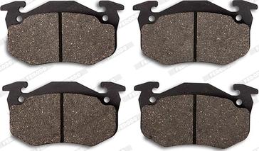 Ferodo FDB558D - Brake Pad Set, disc brake www.autospares.lv