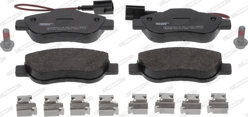 Ferodo FDB5097 - Brake Pad Set, disc brake www.autospares.lv