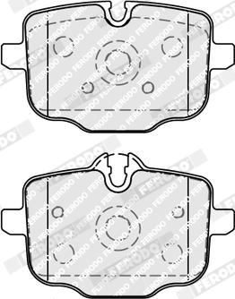 Ferodo FDB5056 - Bremžu uzliku kompl., Disku bremzes www.autospares.lv