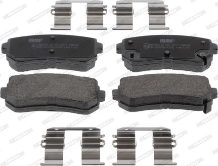 Ferodo FDB5066 - Brake Pad Set, disc brake www.autospares.lv