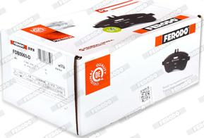 Ferodo FDB5060-D - Brake Pad Set, disc brake www.autospares.lv