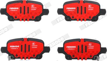 Ferodo FDB5062-S - Bremžu uzliku kompl., Disku bremzes www.autospares.lv