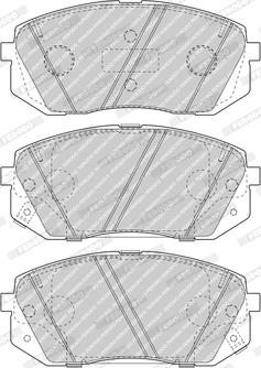 Ferodo FDB5039 - Bremžu uzliku kompl., Disku bremzes www.autospares.lv