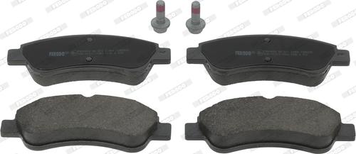 Ferodo FDB5025 - Brake Pad Set, disc brake www.autospares.lv