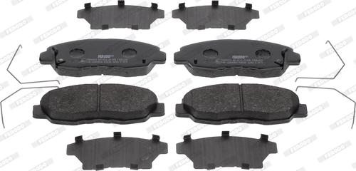 Ferodo FDB5022 - Brake Pad Set, disc brake www.autospares.lv