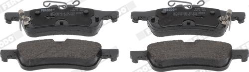 Ferodo FDB5153 - Brake Pad Set, disc brake www.autospares.lv