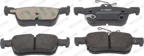 Ferodo FDB5174 - Brake Pad Set, disc brake www.autospares.lv