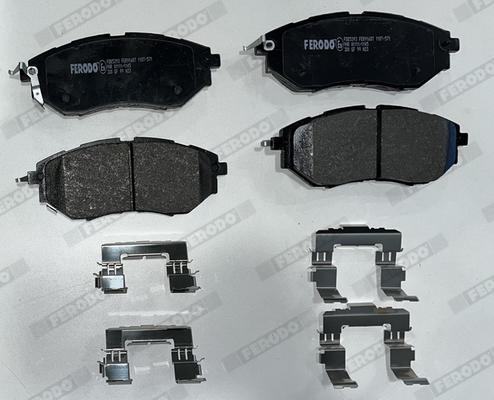 Ferodo FDB5393 - Brake Pad Set, disc brake www.autospares.lv