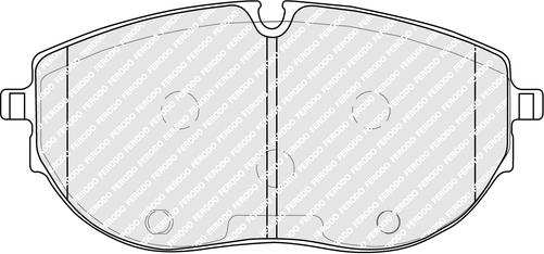 Ferodo FDB5338 - Bremžu uzliku kompl., Disku bremzes www.autospares.lv