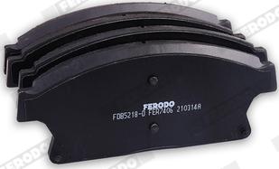 Ferodo FDB5218-D - Bremžu uzliku kompl., Disku bremzes www.autospares.lv