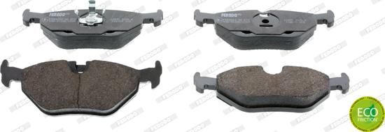 Ferodo FDB578 - Brake Pad Set, disc brake www.autospares.lv