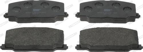 Ferodo FDB602 - Brake Pad Set, disc brake www.autospares.lv