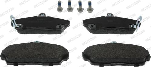 Ferodo FDB613 - Тормозные колодки, дисковые, комплект www.autospares.lv