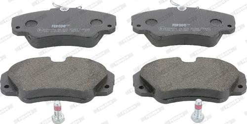 Ferodo FDB686 - Brake Pad Set, disc brake www.autospares.lv