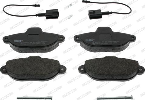 Ferodo FDB1944G - Brake Pad Set, disc brake www.autospares.lv