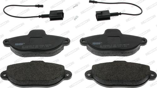 Ferodo FDB1944 - Brake Pad Set, disc brake www.autospares.lv