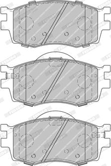 Ferodo FDB1955-D - Bremžu uzliku kompl., Disku bremzes www.autospares.lv