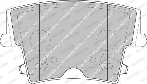 Ferodo FDB1953-D - Bremžu uzliku kompl., Disku bremzes www.autospares.lv