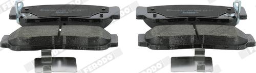 Ferodo FDB1910 - Brake Pad Set, disc brake www.autospares.lv