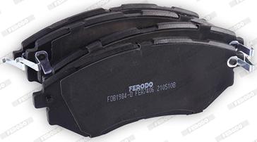 Ferodo FDB1984-D - Brake Pad Set, disc brake www.autospares.lv