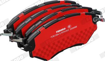 Ferodo FDB1984-S - Brake Pad Set, disc brake www.autospares.lv