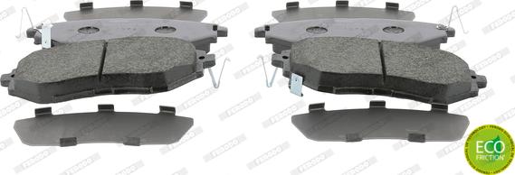 Ferodo FDB1984 - Brake Pad Set, disc brake www.autospares.lv