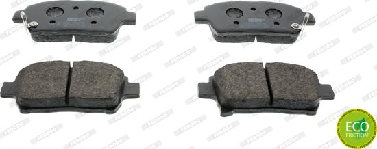 Ferodo FDB1985 - Brake Pad Set, disc brake www.autospares.lv