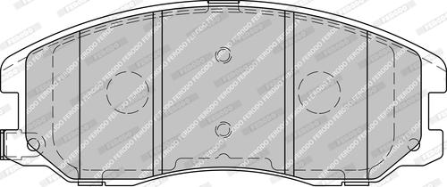 Ferodo FDB1934-D - Bremžu uzliku kompl., Disku bremzes www.autospares.lv