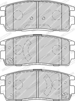 Ferodo FDB1935-D - Brake Pad Set, disc brake www.autospares.lv