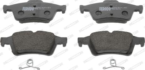 Ferodo FDB1931W - Brake Pad Set, disc brake www.autospares.lv