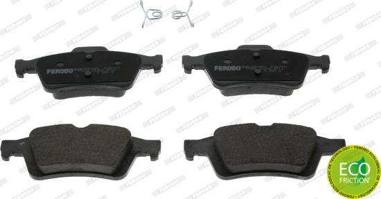 Ferodo FDB1931 - Тормозные колодки, дисковые, комплект www.autospares.lv