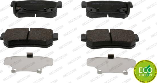 Ferodo FDB1937 - Brake Pad Set, disc brake www.autospares.lv