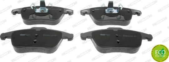 Ferodo FDB1972 - Brake Pad Set, disc brake www.autospares.lv