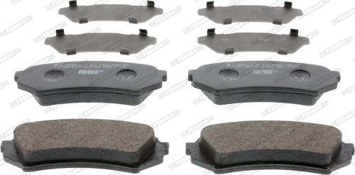 Ferodo FDB1457 - Brake Pad Set, disc brake www.autospares.lv