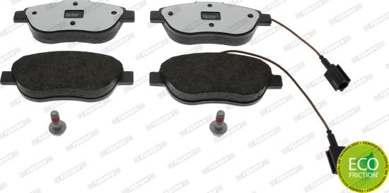 Ferodo FDB1467 - Brake Pad Set, disc brake www.autospares.lv